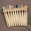 Adult Bamboo Toothbrush with Soft Charcoal Bristles Eco Friendly Toothbrushes